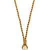 Island Edge® Shaped Bone Necklace: Hibiscus Honu