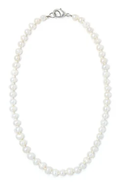 Freshwater Pearl Necklace 18": White