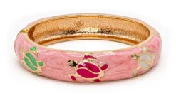 Large Island Bangle - Honu Design: Pink