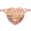 Moana Collection Rose Gold Anklet: Heart