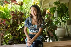 Tahitian Pearl Float Gold Chain Necklace