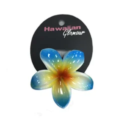 Solid Color Large Jaw Style Hair Clip: Blue