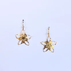 Liv-N-Aloha® Gold Columbine Earrings