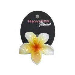 Solid Color Large Jaw Style Hair Clip: White