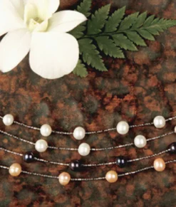 Floating Freshwater Pearl Necklace: Black -Jewelry Sale Store floating necklace 2 33413.1592425773.1280.1280 76560.1705714379