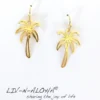 Liv-N-Aloha® Gold Palm Tree Earrings